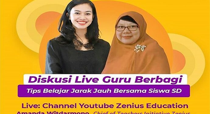 Zenius Hadirkan Layanan Untuk Guru Hadapi Pembelajaran Jarak Jauh