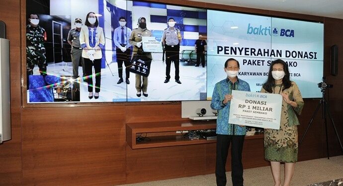 BCA Kembali Beri Donasi Untuk Lawan COVID-19
