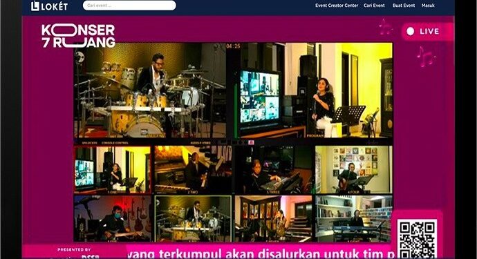 Dukung Industri Hiburan LOKET Luncurkan Layanan Event Online Berbayar