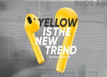 Buds Air Berwarna Kuning Untuk “Mood Booster”