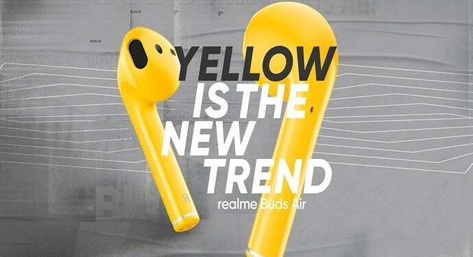 Buds Air Berwarna Kuning Untuk “Mood Booster”