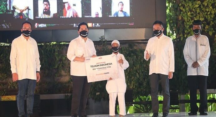 TelkomGroup Donasikan Bantuan Lewat Pemberdayaan 1.300 UMKM