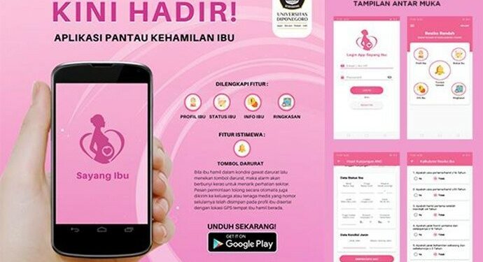 Aplikasi Sayang Ibu Permudah Bumil Pantau Kehamilan