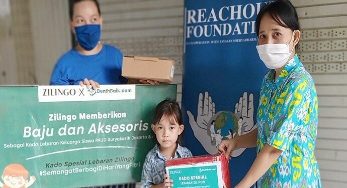 BenihBaik.com dan Zilingo Bagikan Kado Spesial Untuk  Guru dan Murid