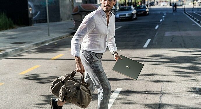 Swift 5 Laptop Ultra Portabel Nan Gaya