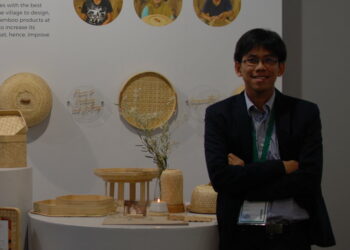 Alain Bunjamin : Mengangkat Perekonomian Perajin Kriya Bambu