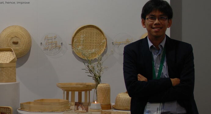 Alain Bunjamin : Mengangkat Perekonomian Perajin Kriya Bambu