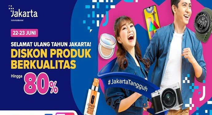 Lazada Indonesia  Turut Ramaikan Jakarta Great Online Sale (JGOS)