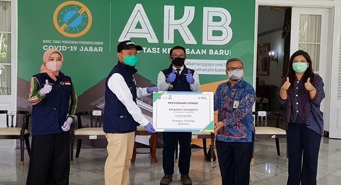 Tel-U Bersama CISCO Bantu Penanggulangan COVID-19 di Jabar