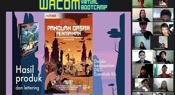 Wacom Virtual Bootcamp 2020, Dorong Generasi Muda Tekuni Industri Kreatif