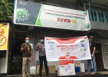 Indonesia PASTI BISA Donasi 100.020 Test Kit RT-PCR ke Penjuru Indonesia