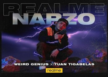 Pikat Milenial, realme Narzo Gandeng Tuan Tigabelas dan Weird Genius