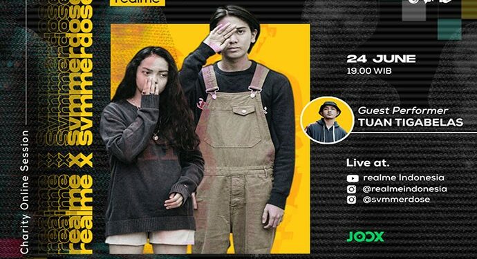 Realme Gelar Konser Online Svmmerdose Untuk Donasi ODGJ