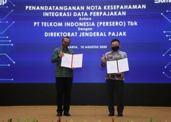 DJP dan Telkom Perkuat Kerja Sama Melalui Integrasi Data Perpajakan
