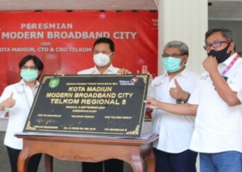 Telkom Akselerasi Digitalisasi Modern City Madiun di Tengah Pandemi COVID-19