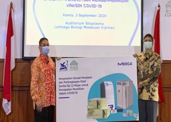 Merck dan Lembaga Eijkman Dukung Penelitian Pengembangan Vaksin Covid-19