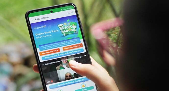 Tokopedia Ajak Masyarakat Berinvestasi Emas dan Reksadana