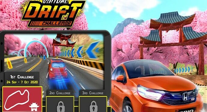 Honda Gelar Kompetisi Perdana Brio Virtual Drift Challege