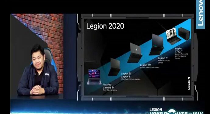 Pasar Laptop Gaming Lenovo Tumbuh 99%