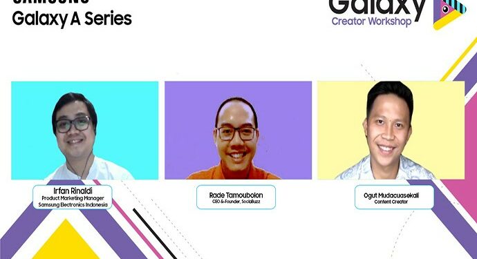 Galaxy Creator Workshop : Dorong Generasi Muda Jadi Kreator Konten