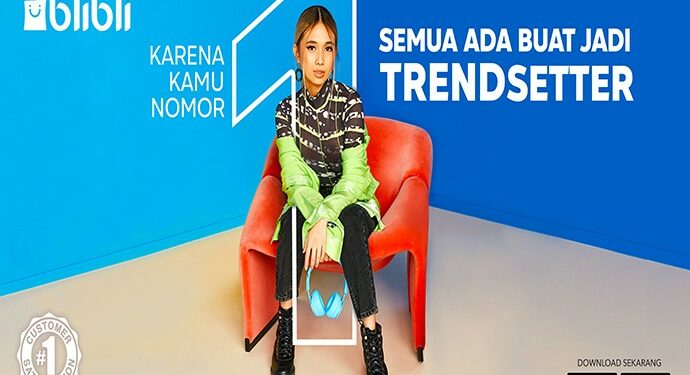 Rangkul Pasar Generasi Muda, Blibli Ajak NIKI Sebagai Brand Ambassador
