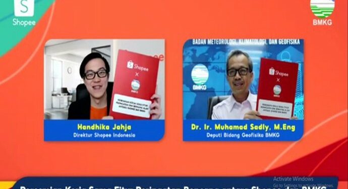 Fitur Peringatan Dini Bencana Alam dari BMKG Hadir di Shopee
