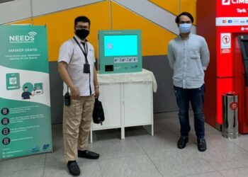 Startup Ini Hadirkan Vending Machine Penyedia Masker Gratis
