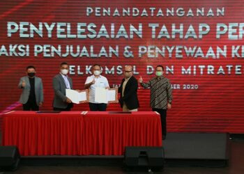 Dorong  Percepatan Transformasi Bisnis Digital, Telkomsel Alihkan 6.050 Menara ke Mitratel