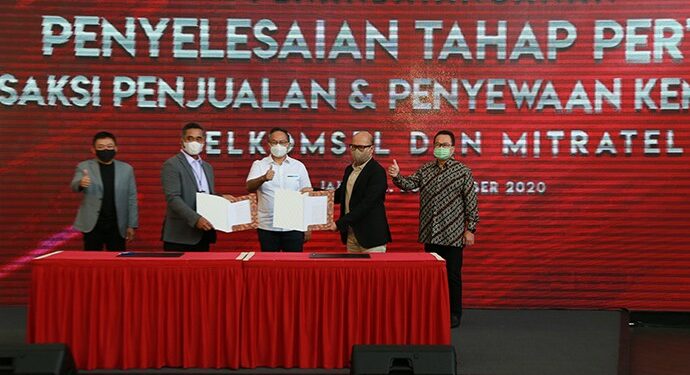 Dorong  Percepatan Transformasi Bisnis Digital, Telkomsel Alihkan 6.050 Menara ke Mitratel