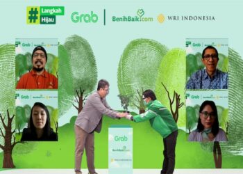 Grab Luncurkan Program Donasi Penghijauan Lewat Carbon Calculator