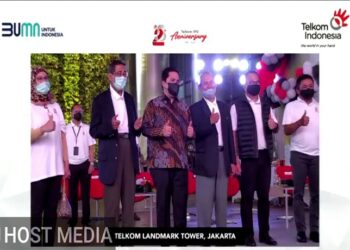 Kapitalisasi Pasar Telkom Tumbuh 12 Kali Lipat