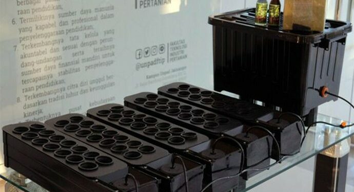 Smart Watering Unpad Jadi Solusi Bertani Hidroponik Tanpa Listrik