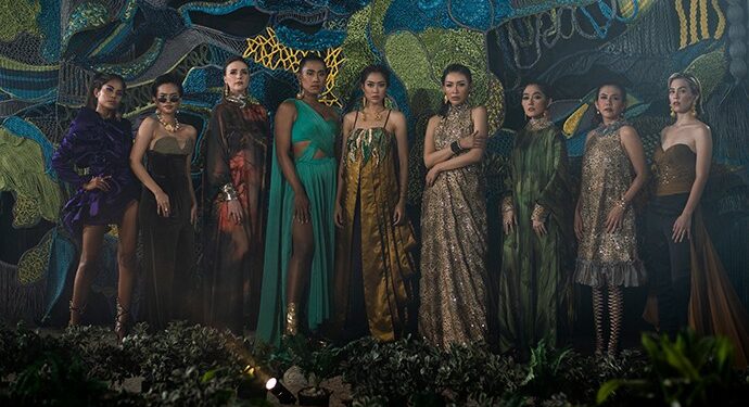 Bahan Eco Faux Karya Desainer Indonesia Tampil di Ajang Virtual Red Carpet Hollywood