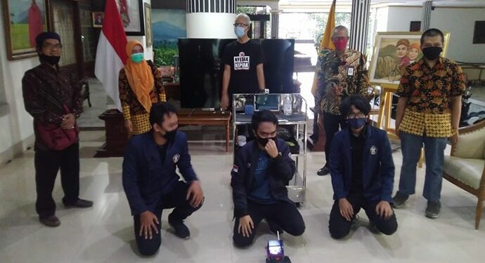 Robot RAMA Jadi Andalan di Ruang Isolasi RS Kota Semarang