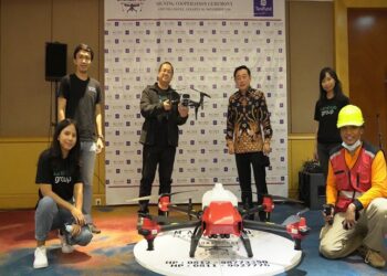 Tanifund Gandeng Malindo Beri Drone Untuk Petani Binaan