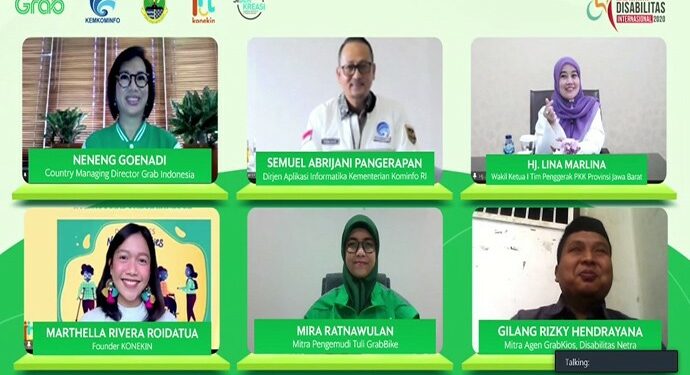 Grab Perluas Peluang Ekonomi Digital Bagi Penyandang Disabilitas di Indonesia