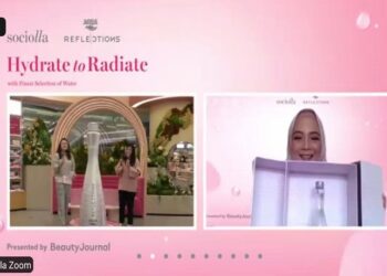 Sociolla Gandeng Aqua Hadirkan Produk Minuman Premium Untuk Kecantikan