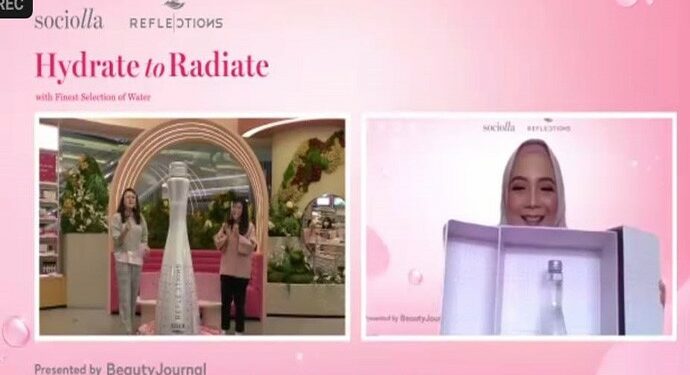 Sociolla Gandeng Aqua Hadirkan Produk Minuman Premium Untuk Kecantikan