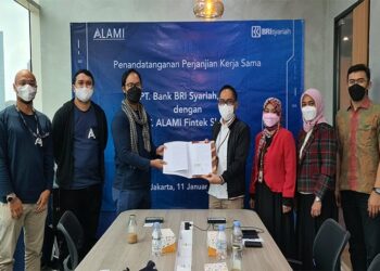 Fintek ALAMI Jalin Kerjasama Channeling dengan BRIsyariah