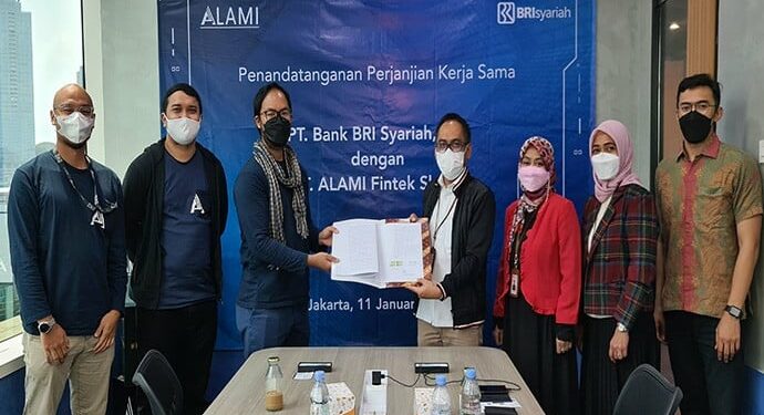 Fintek ALAMI Jalin Kerjasama Channeling dengan BRIsyariah