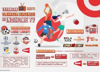 Telkom Kembali Hadirkan Tayangan Olahraga Bergengsi melalui Channel Usee Sports di IndiHome TV