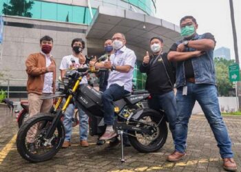 Sepeda Motor Listrik Elbike Karya Startup Binaan Elnusa