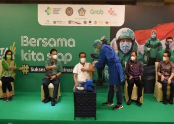 Grab dan Good Doctor Sukses Capai Target 5.000 Vaksinasi Hanya dalam 5 Hari
