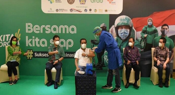 Grab dan Good Doctor Sukses Capai Target 5.000 Vaksinasi Hanya dalam 5 Hari