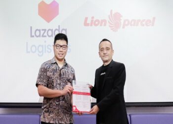 Lion Parcel Dukung Layanan Logistik Lazada ke Seluruh Indonesia