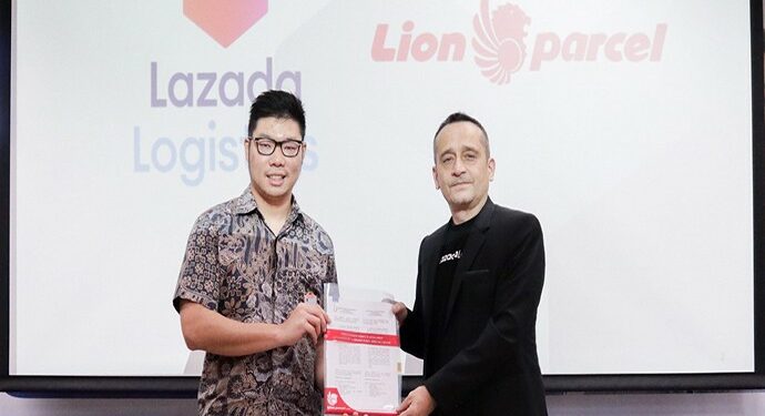 Lion Parcel Dukung Layanan Logistik Lazada ke Seluruh Indonesia
