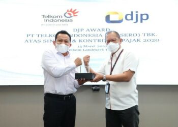 Kontribusi Pajak TelkomGroup Tumbuh 3,24% di Tahun 2020