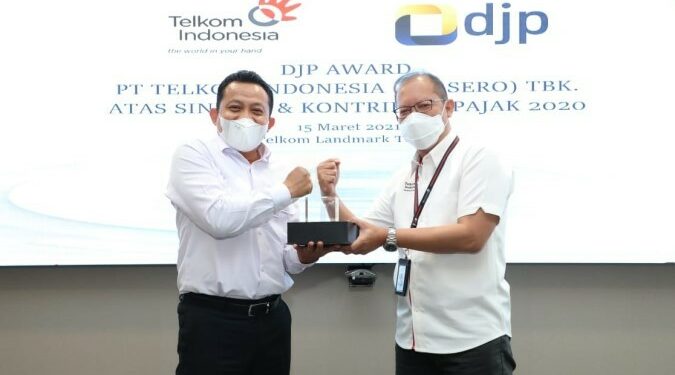 Kontribusi Pajak TelkomGroup Tumbuh 3,24% di Tahun 2020