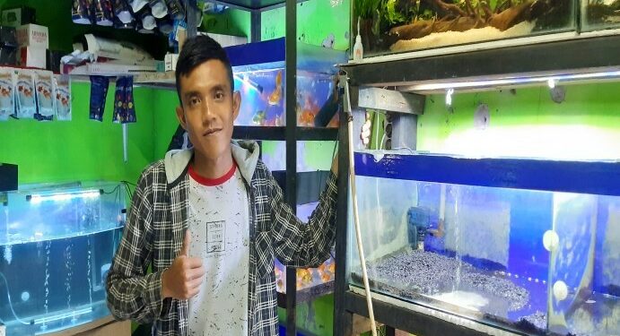 Wahyudin : Meski Pandemi, Bisnis Ikan Hias Tetap Menguntungkan