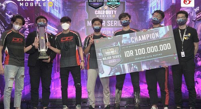 DG Esports Juarai Turnamen Garena Call of Duty: Mobile Major Series Season 4